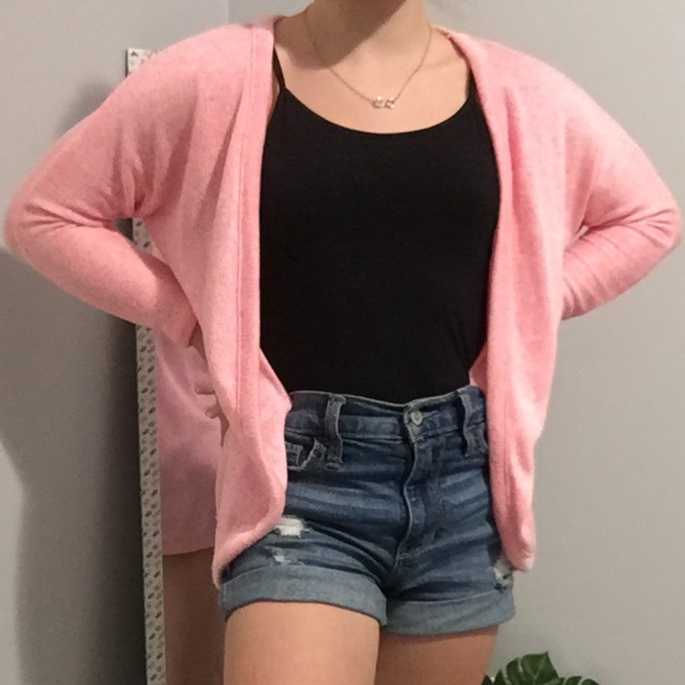 Pink Cardigan